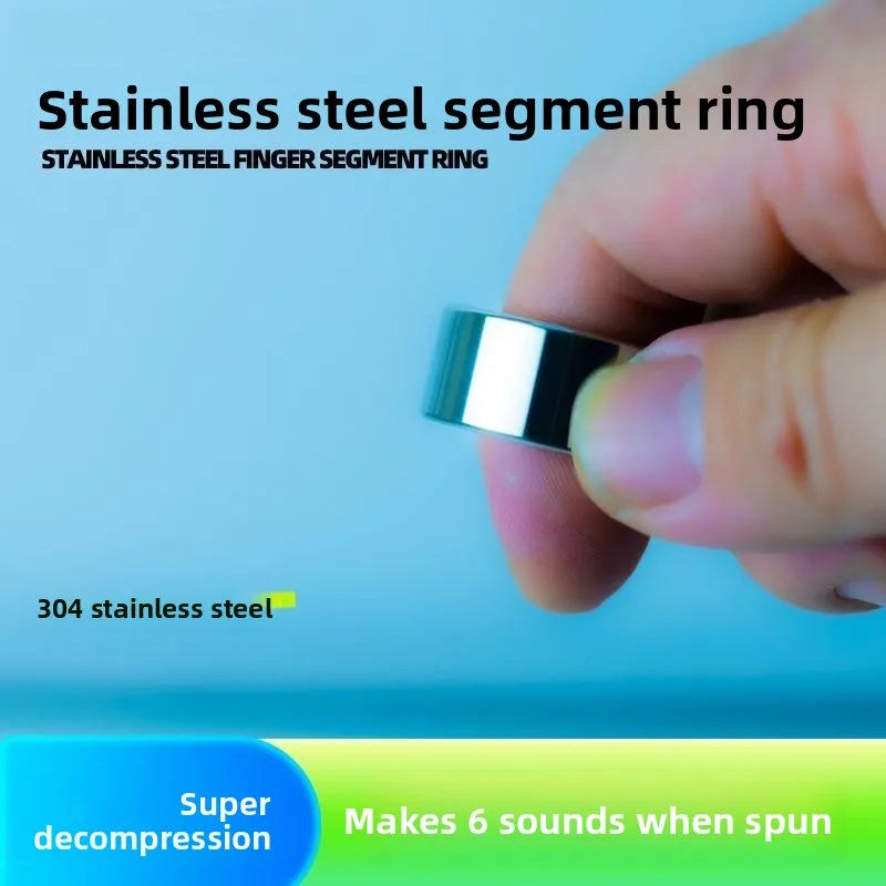 

Кольцо с абзацем из нержавеющей стали, гироскоп, кольцо с деформацией пальца, декомпрессионное кольцо с числовым управлением Seiko