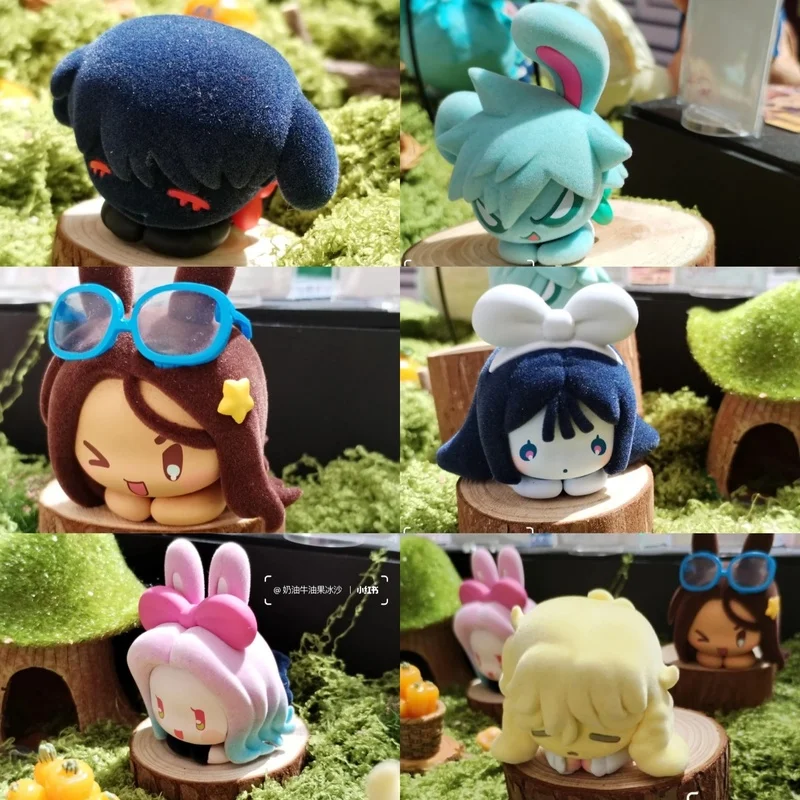 

Оригинальная серия Alien Stage Rabbit Flocking Blind Box Mizi Sua Ivan Hyuna Malaysia, ограниченная модель, загадочная коробка, декор для стола, игрушка в подарок