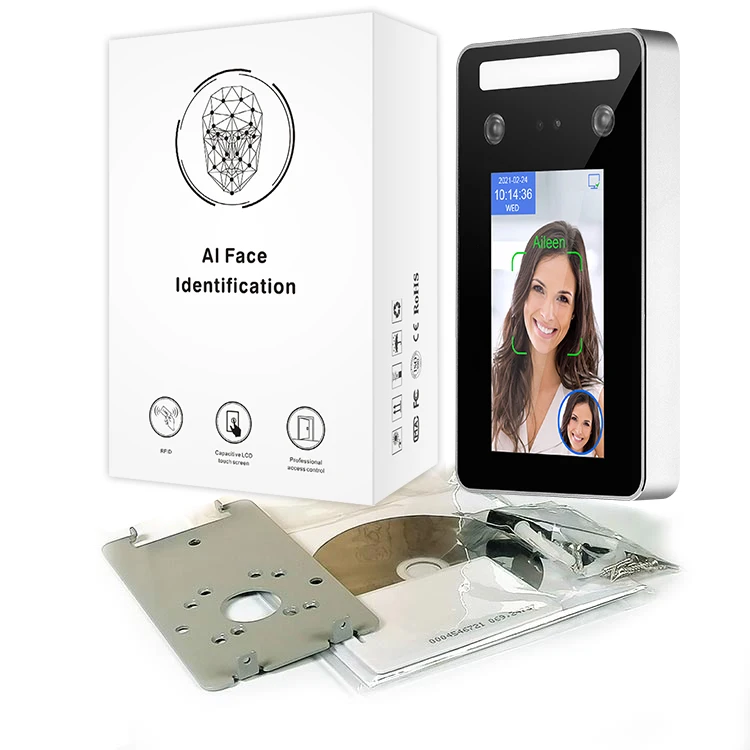 Picture 7: Waterproof Biometric Dynamic Facial Recognition Terminal Turnstile Access Control Face Recognition Device Door Access Control