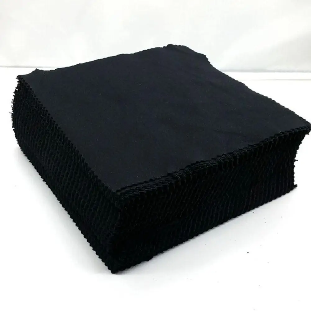 10pcs lot Black Microfiber Sunglasses Eyeglasses Cleaning Cloth 13*13cm Glasses Eyewear Clean Lens Cloth Accessories