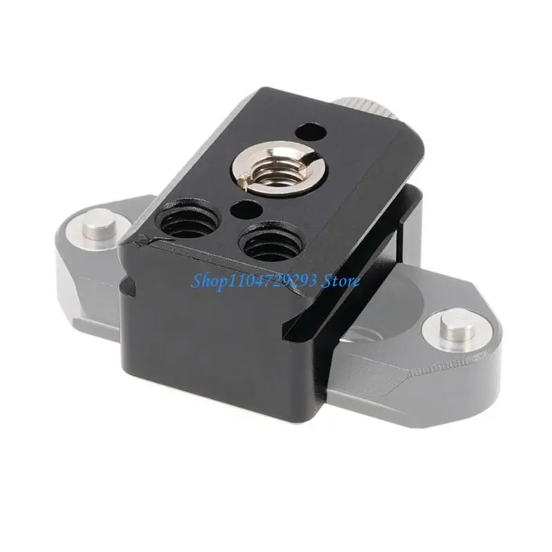 

Y2GD Multifunction Mounting Cheese Plate 1/4 3/8 Positioning for DSLR Camera Rod