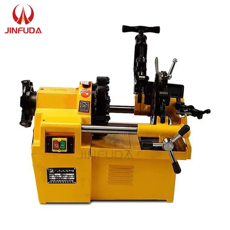 2 inch pipe 220V electric heavy  desktop threading machine portable pipe tapping tool