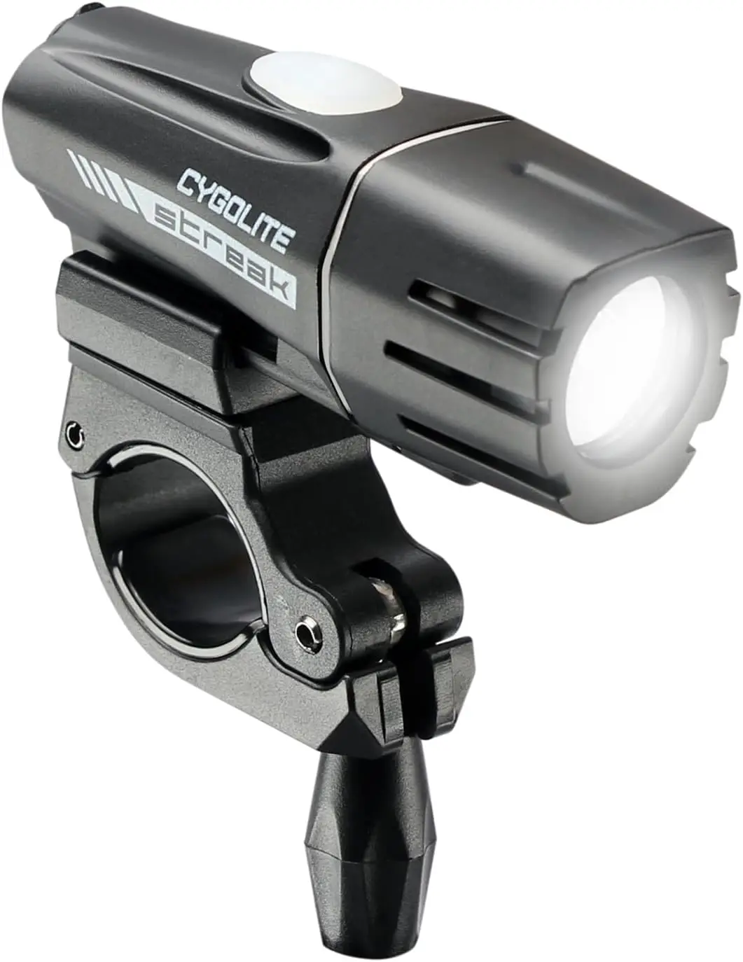 

Streak 450 Lumen Bike Light, 5 Night Modes & Daytime Flash, Compact Waterproof Headlight, USB Rechargeable, Black