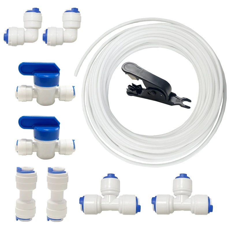 

10/15/20M 1/4'' Water Inlet Pipe Universal Connection Kit For Refrigerators Reverse Osmosis Systems Water Inlet Hose Connectors