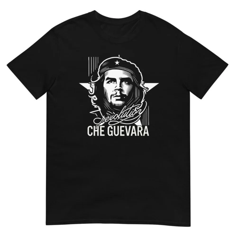 

Che Guevara Vintage Graphic Mens Womens TShirt Unisex Retro Revolution Cuban Communist Latin America Historical Tee Men Clothing