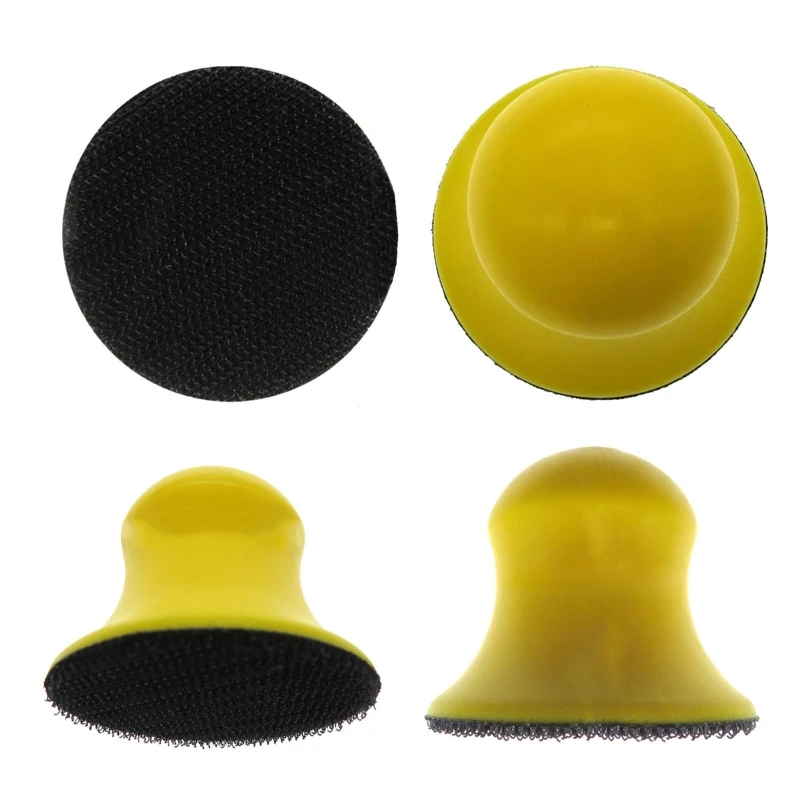 2 Inches Sanding Block Sanding Discs Wet Dry Sanding Discs Wheel Polishing Pad Portable Polishing Disc Polishing Block