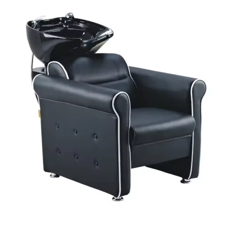 Modern Nordic Style  Spa Shampoo Bed Hair Salon Special Shampoo Chair Shampoo Basin Chair