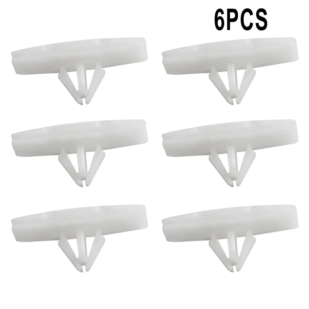 

6PCS Fender Flare Retainer Clip For Jeep Wrangler JL 2018 -2020 For Gladiator 2020 White Auto Acesssories