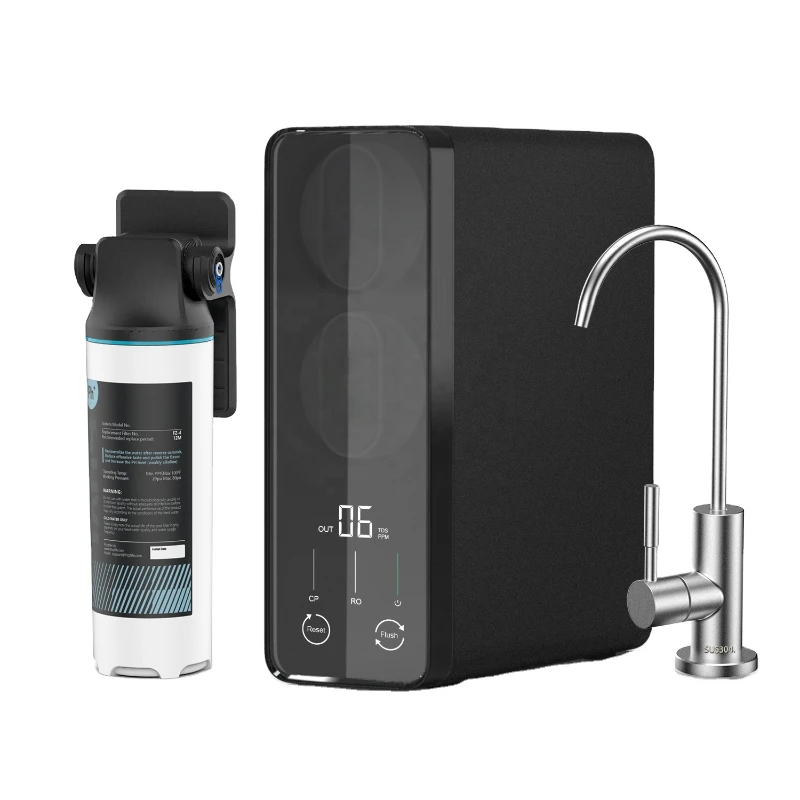 UNDER SINK 800G WATER PURIFIER with Filter Lifetime reminder with TDS shows display REVERSE OSMOSIS WATER SYSTEM WITH