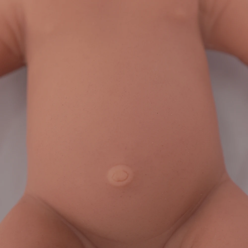 Herpinker, muñeca Reborn de silicona de cuerpo completo de 100% para niña de 3kg, juguetes suaves realistas para bebé con ropa para niños, regalo de muñecas