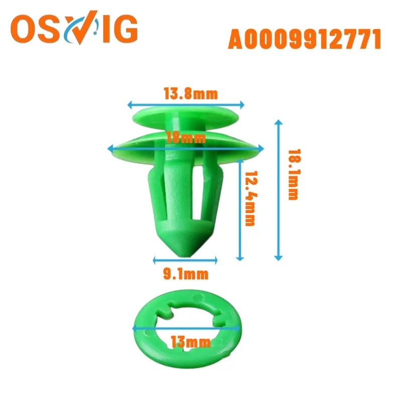 

10/20PCS A0009912771 0009912771 Suitable for the door panel fixing clips of Mercedes-Benz W906 W63 vehicles