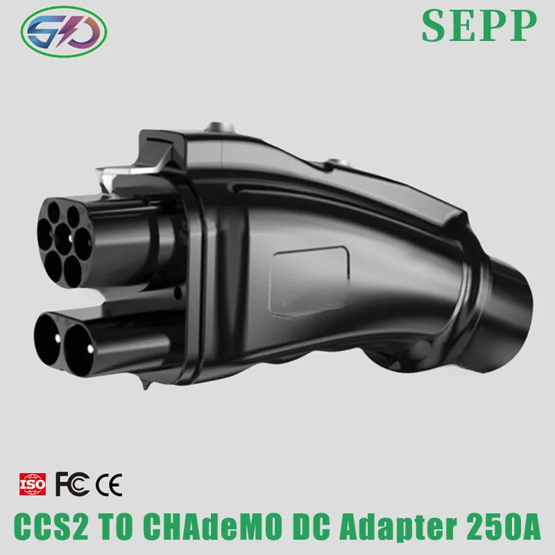 EV electric car CCS2 to CHAdeMO Adapter Super charger-Compatible DC Charging combo 2 to chademo Converter Fast Charging Adapter