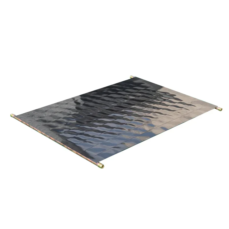 Flat Plate Solar Collector Water Heater Solar Absorber without Glass Cover