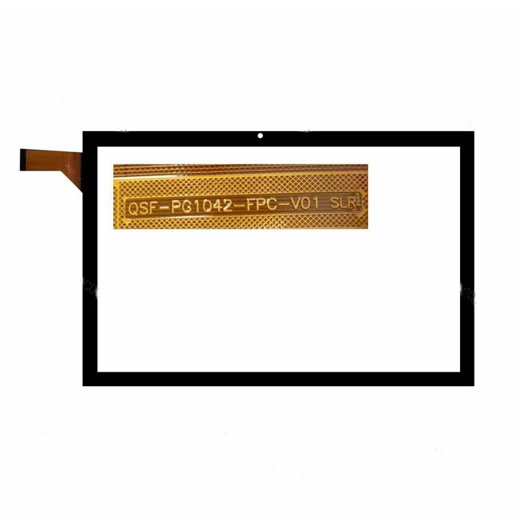 10.1 inch Black QSF-PG1042-FPC-V04 QSF-PG1042-FPC-V01Tablet PC Capacitive Touch Screen Digitizer Sensor External Glass Panel