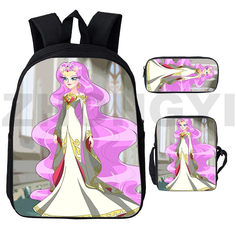 حقائب ظهر 3D أنيمي Mochila Lolirock مجموعات للمدرسة والمراهقين والفتيات حقائب مدرسية ، حقيبة لطيفة ، حقائب ظهر للأطفال ، 12 "، 16"