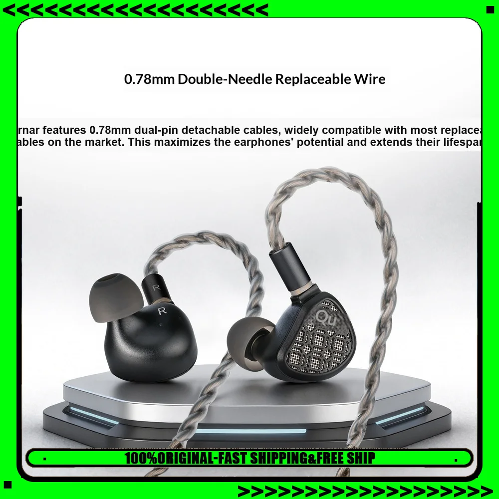 KEFINE Arnar 14.5mm Planar Knowles BA Hybrid In-Ear Earphones Detachable Cable HiFi IEM For Gifts