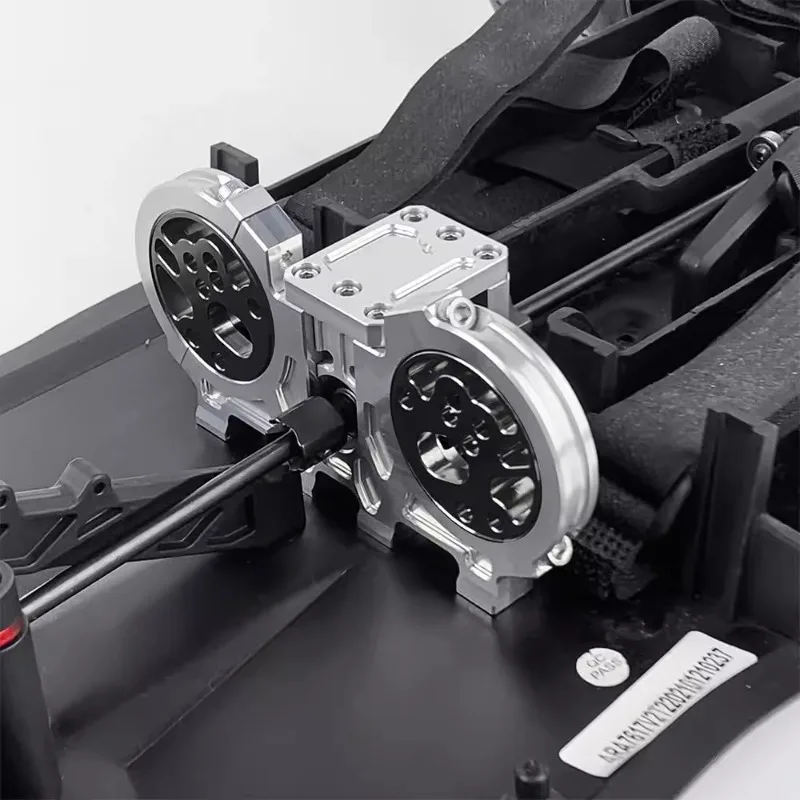 ARRMA INFRACTION/Limitless F1 RC Om-road Car Dual Motor Mount Kit Upgrade for Stock Chassis - High-Speed Racing Metal Base Set