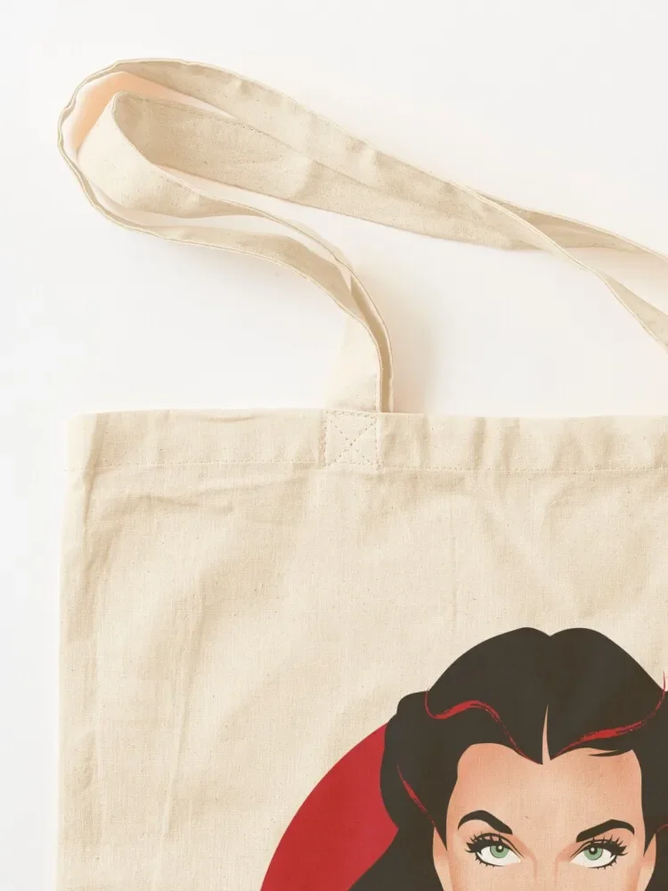 Red Scarlett Tote Bag Women's shopper bag Canvas shoulder bag Fabric Gift bags