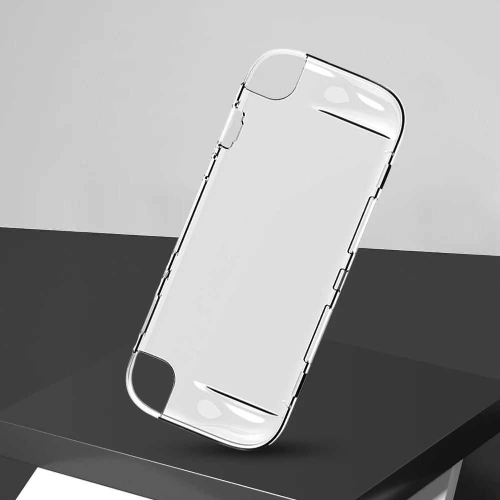 حافظة شفافة من مادة TPU لجهاز نينتندو سويتش 2 حافظة حماية كريستالية مقاومة للصدمات وغطاء شفاف ناعم لملحقات الألعاب