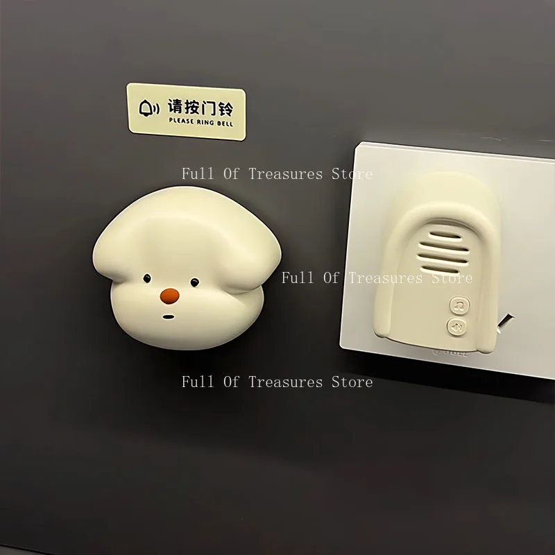 

Puppy Doorbell Split Cartoon Home Wireless Decoration Long Range Induction No Wiring Hand Ring Bell