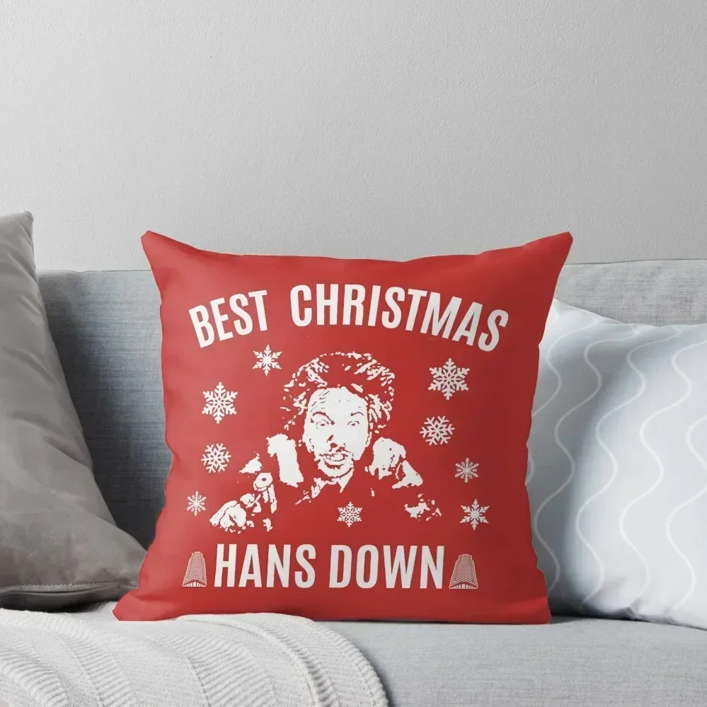 Die Hard Best Christmas Hans Down Throw Pillow Decorative pillow case Christmas Throw Pillows Covers pillow