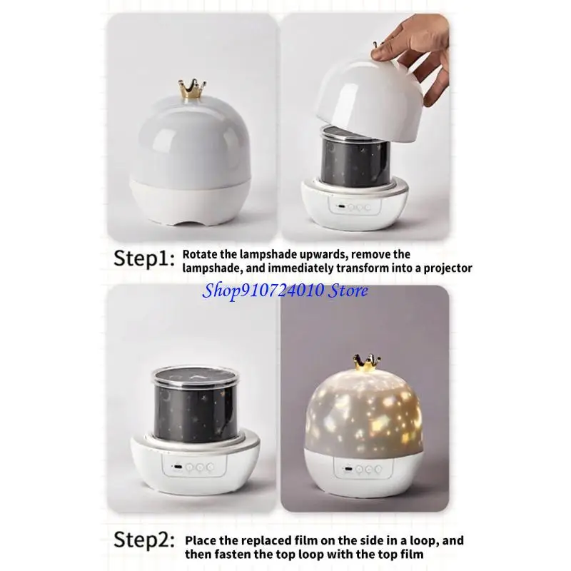 

77HD Night Light Projector с заменой пленок.