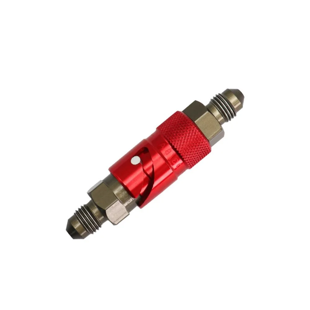 For Track Racing for an3 Brake Fitting Lightweight Aluminum Connector Motorcycle Racing Parts CNC Machined Aluminum
