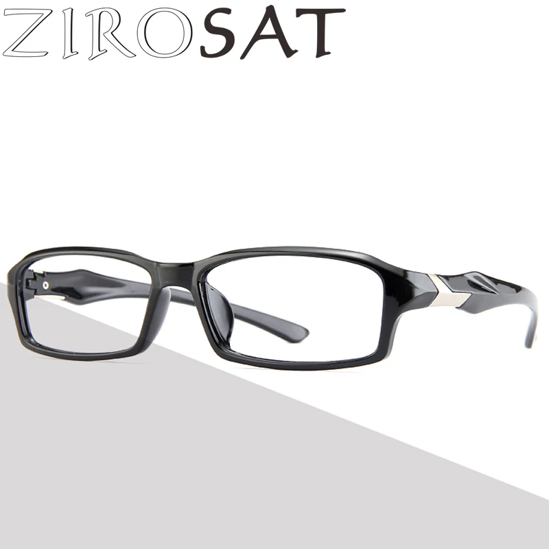 ZIROSAT 6059 TR-90 Full Rim Flexible Eyeglasses with Antislip string for Men Optical Sport Eyewear Frame Spectacles