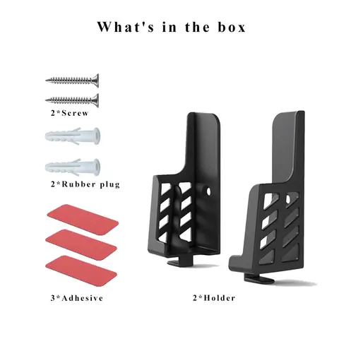 2 st väggmonterade justerbara surfplatta- och telefonhållare för Kindle/iPad-stödtillbehör 10 best sales iPad väggfäste med strömförsörjning - №10