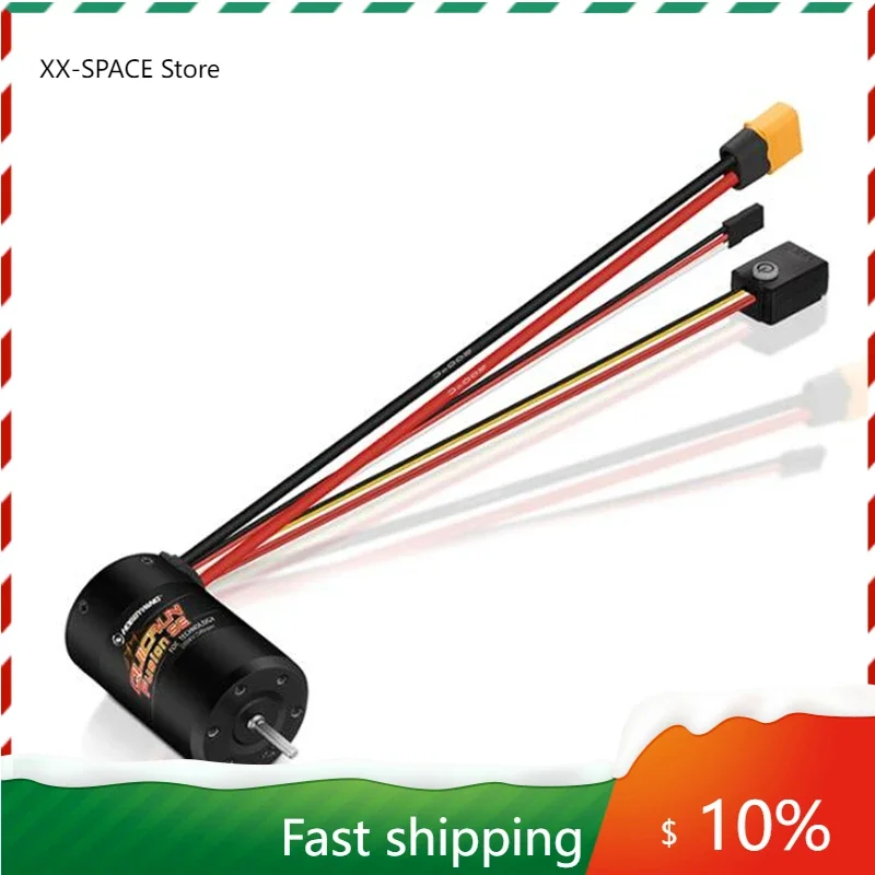 

Hobbywing QuicRun Fusion SE 40A Motor ESC 2-in-1 Sensitive Brushless Waterproof Power Suit 1800KV 1200KV 1/10 1/8 RC Model Car