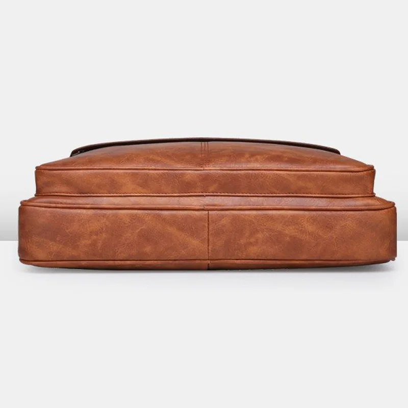 Men Handbag Minimalist Business Briefcase Men Bags Crossbody Bag for Men Business Bag Designer Bags Leather Laptop Bag حقائب يد