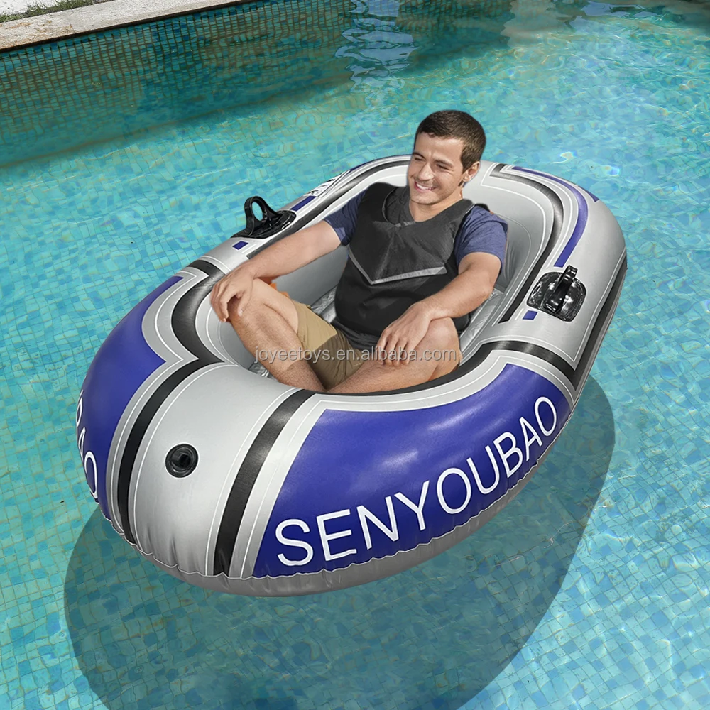 

stlf Joyee Summer Outdoor Pool Beach Inflatable Boats Wear-resistant Water Kayaks Drifting Boats