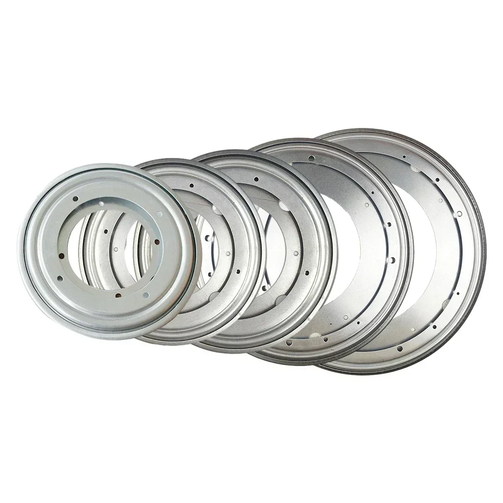 Heavy Galvanized Steel Rotating Bearing 5.5/8/9/12/14 Inch Lazy Susan Turning Ball Bearing Kitchen Table Turntable Swivel Plate