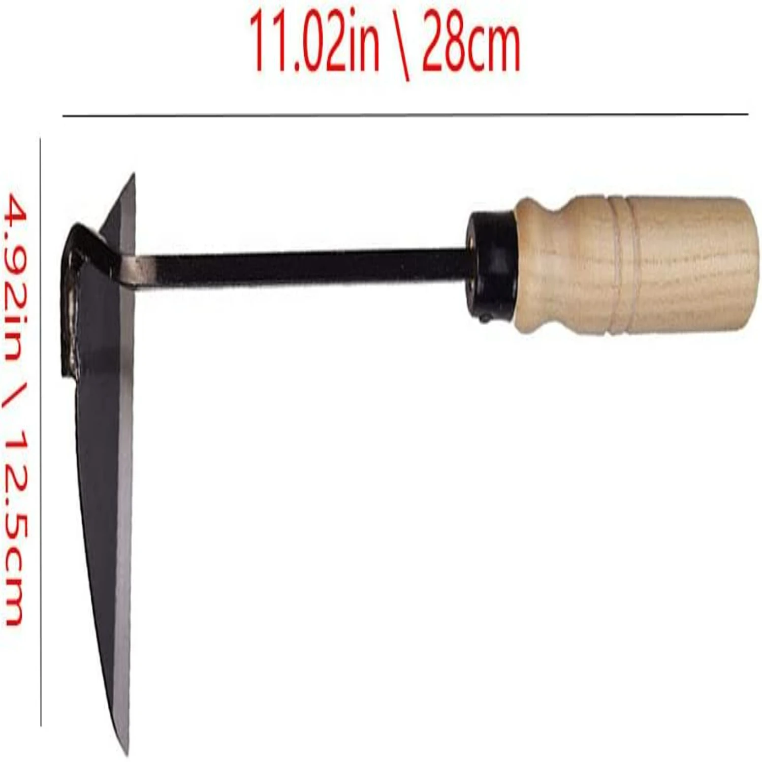 Hand-held Hoe for Efficient Weeding and Gardening, Durable Garden Hoe and Weeding Sickle Combo, Essential Sickle Garden Hoe for