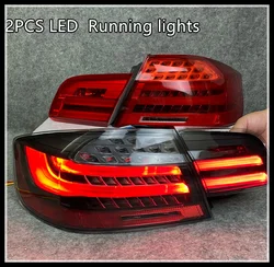 Sulinso 4pcs Car Styling Tail Light For BMW M3 E92 330i 335i M3 2006-2013 Assembly Rear Brake+Reverse+Signal Led  Lamp