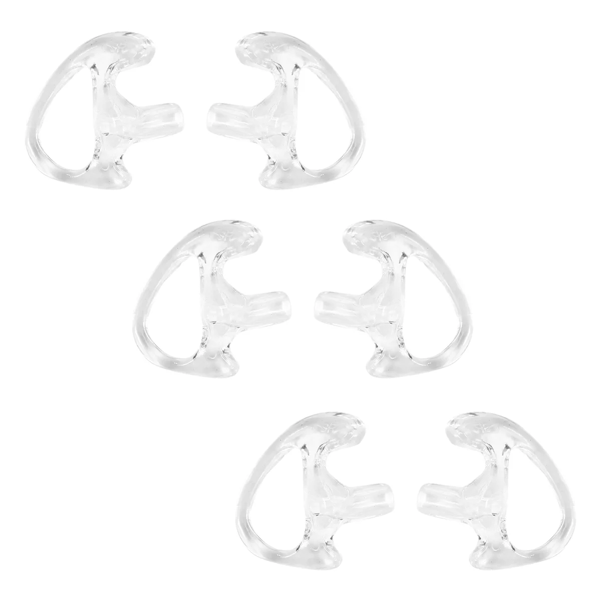 A17Z لينة راديو Earmold استبدال سماعة إدراج الصوتية لفائف أنبوب الصوت أطقم سماعة الملحقات S #5