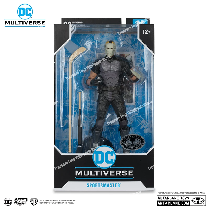 Mcfarlane Toys Dc Multiverse Sportsmaster Platinum Edition Anime Action Figure Figures Model Kids Custom Gifts Toys