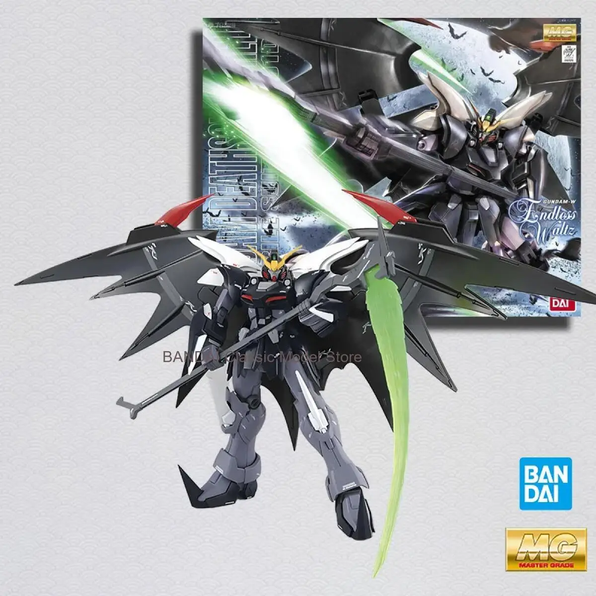 

Оригинальная сборная фигурка BANDAI MG141 1/100 Gundam Deathscythe Hell, аниме-фигурка, коллекционные игрушки, подарки