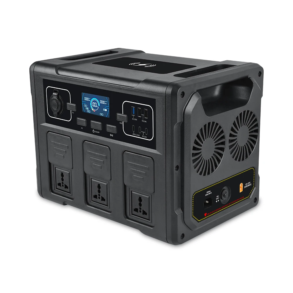 

Best Cheap Camping Electric Bank Lithium Home Solar Portable Solar Rechargeable Power Station Solar Generator 1200W