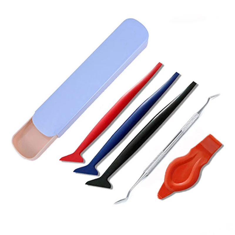 

Car Stickers Accessories Hardness Wrap Vinyl Tools Micro Squeegee Scraper Car Micro Gasket Squeegee Car Film Wrapping Scraper