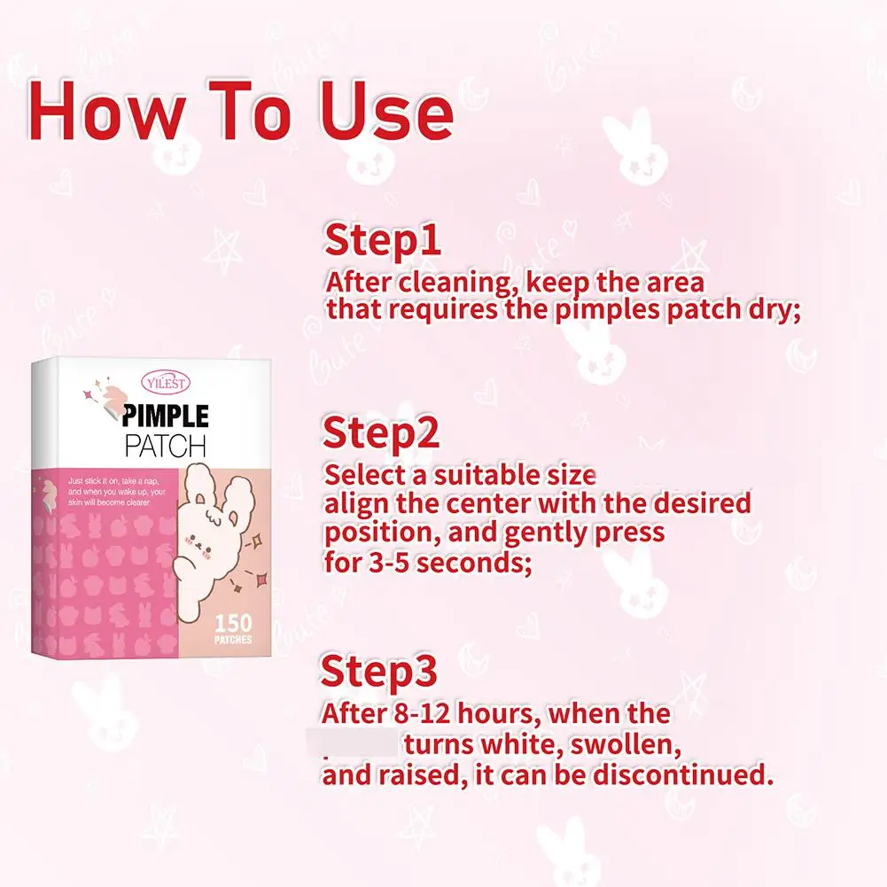 Acne Pimple Patch Sticker Waterproof Acne Treatment Hidden Spot Face Care Remover Mask Pimple Blemish Tool Skin Pimple Skin T6V8