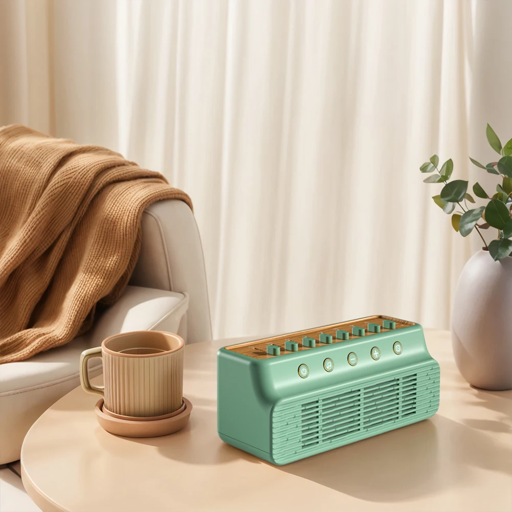 DIY-Lautsprecher mit weißem Rauschen und 8 Naturgeräuschen, tragbarer BT-Lautsprecher, Timer, weißes Rauschen, Schlafmaschinen für Zuhause, kreatives Geschenk