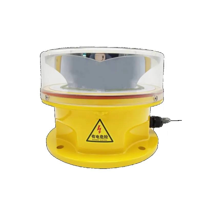 

Medium-Intensity White L-865 Airport Warning Light for High-Rise Buildings Chimneys Towers-ICAO/FAA Aviation Obstruction Light