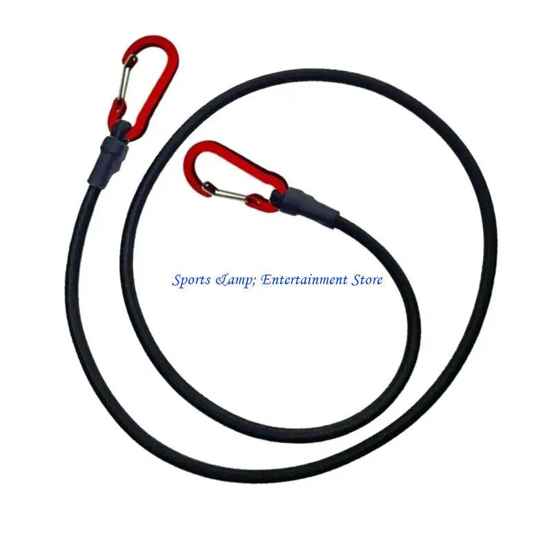 G7NF Heavy Duty Bungee-Gurt mit Metallhaken, Gepäckspanner, verstellbares Bungee-Seil, starkes elastisches Spannseil – Detail 2