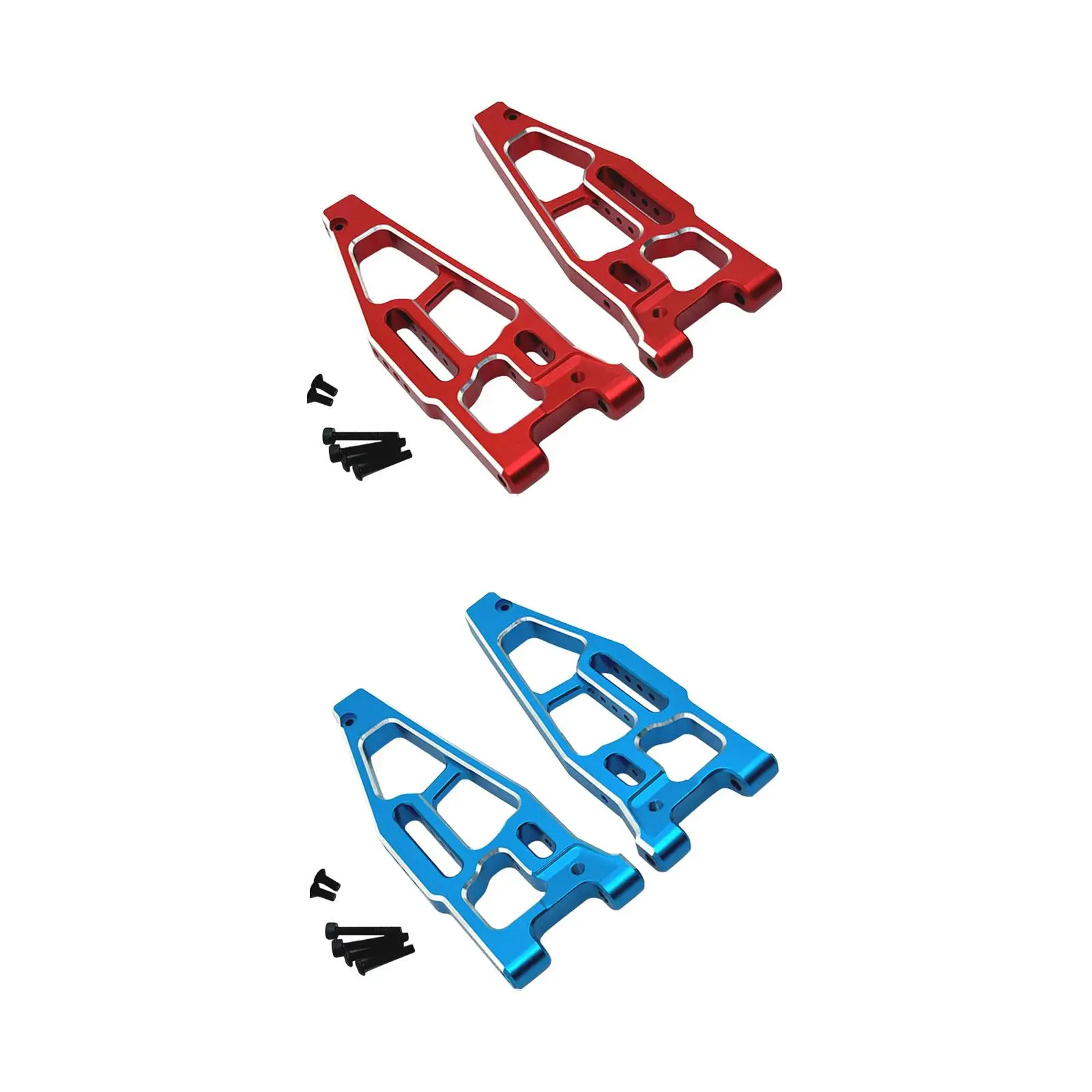 2 peças acessórios de atualização de carro RC escala 1/8 com parafusos substitui metal