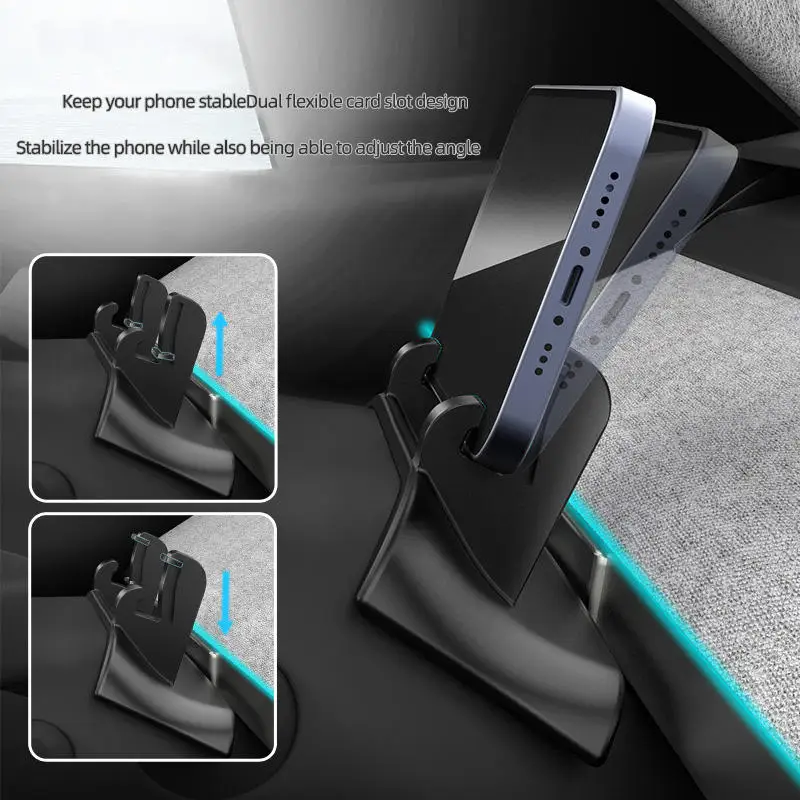 

Держатель для телефона из жидкого силикона Juniper для Tesla Model 3 Y, крепление на руль без следов, аксессуары 2017-2025