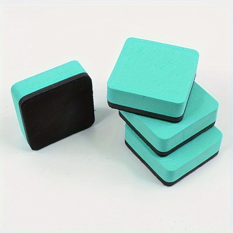 4 stks/8 stks Mini Droog Wissen Schoolbord Gummen, magnetische Whiteboard Droge Gummen Krijtbord Cleaner Ruitenwisser Voor Leraar Levert