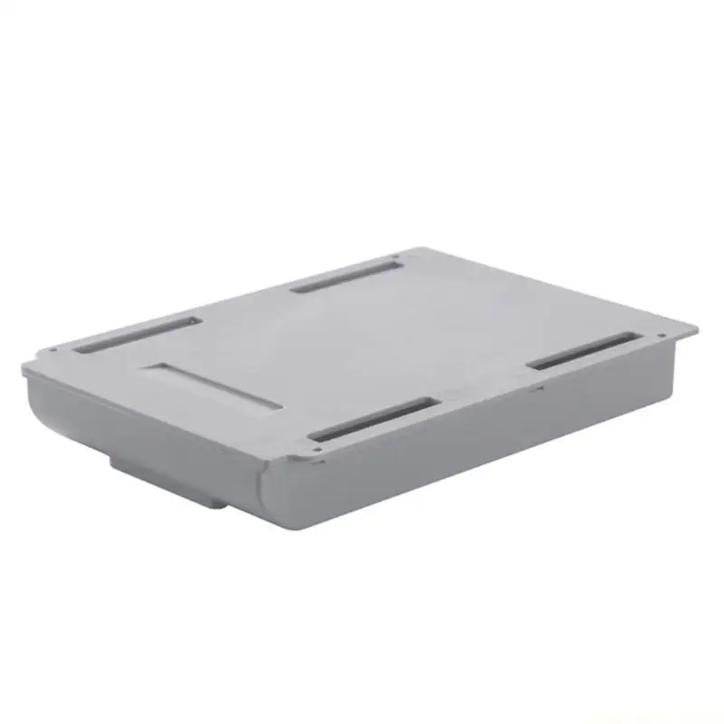 

QX2E Under Desk Concealed Storage Drawer With Strong Adhesive For Office Supplies And Small Tools Drillless Installation