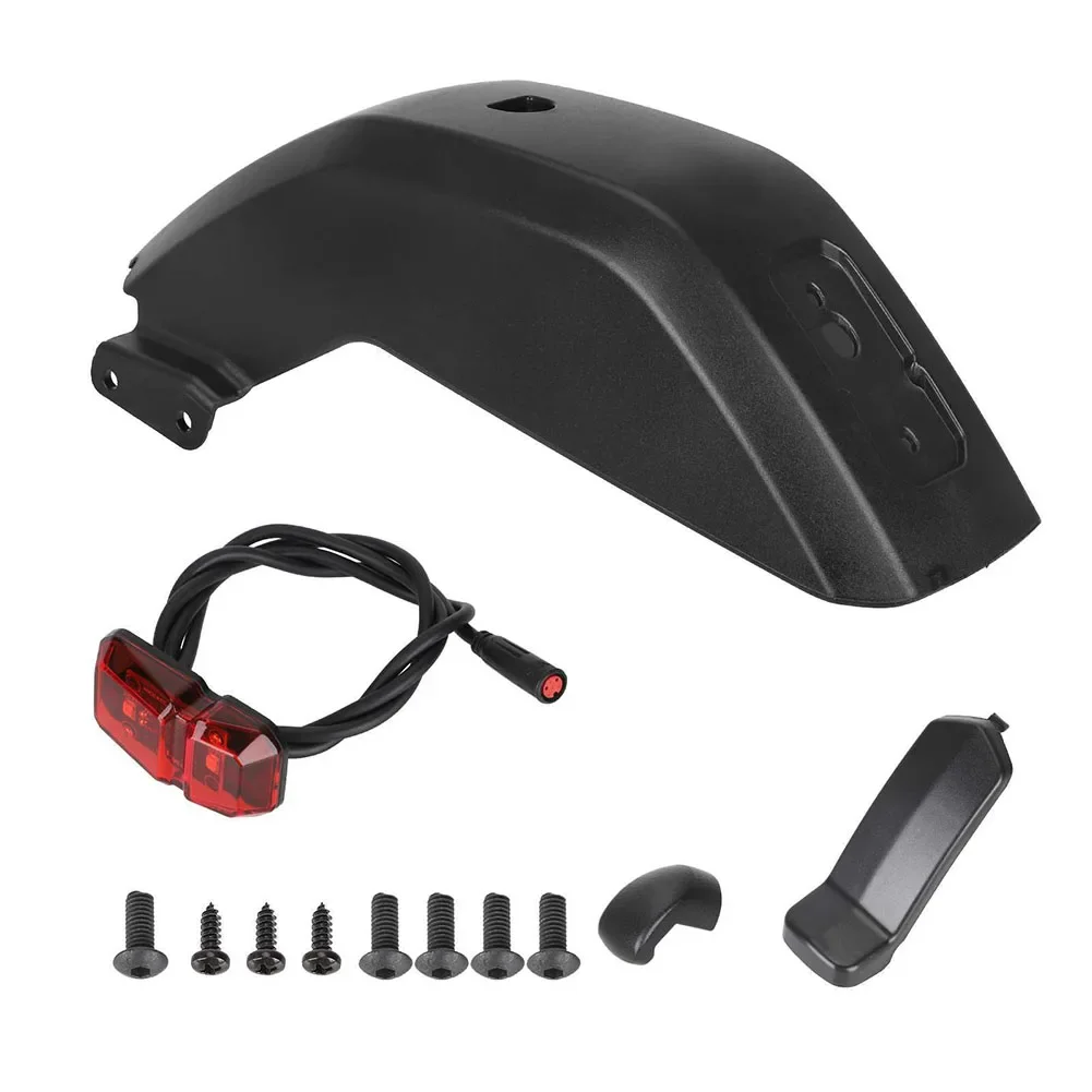 

Scooter Scooter Rear Taillight Decorative Cover 91*31.5*36mm Electric Scooter Mudguard Simple Structure Black Finish