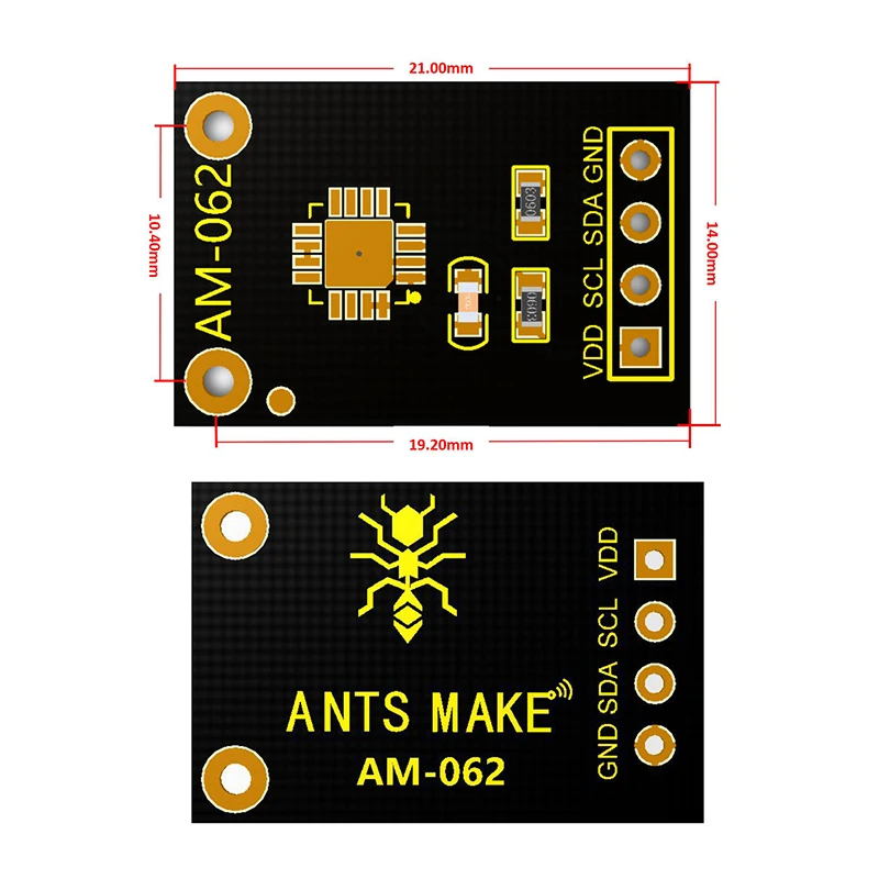 Sensor de temperatura digital Módulo TSYS01 Placa de desarrollo del sensor de interfaz I2C